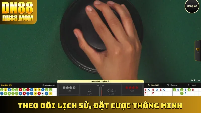 Theo dõi lịch sử, đặt cược thông minh